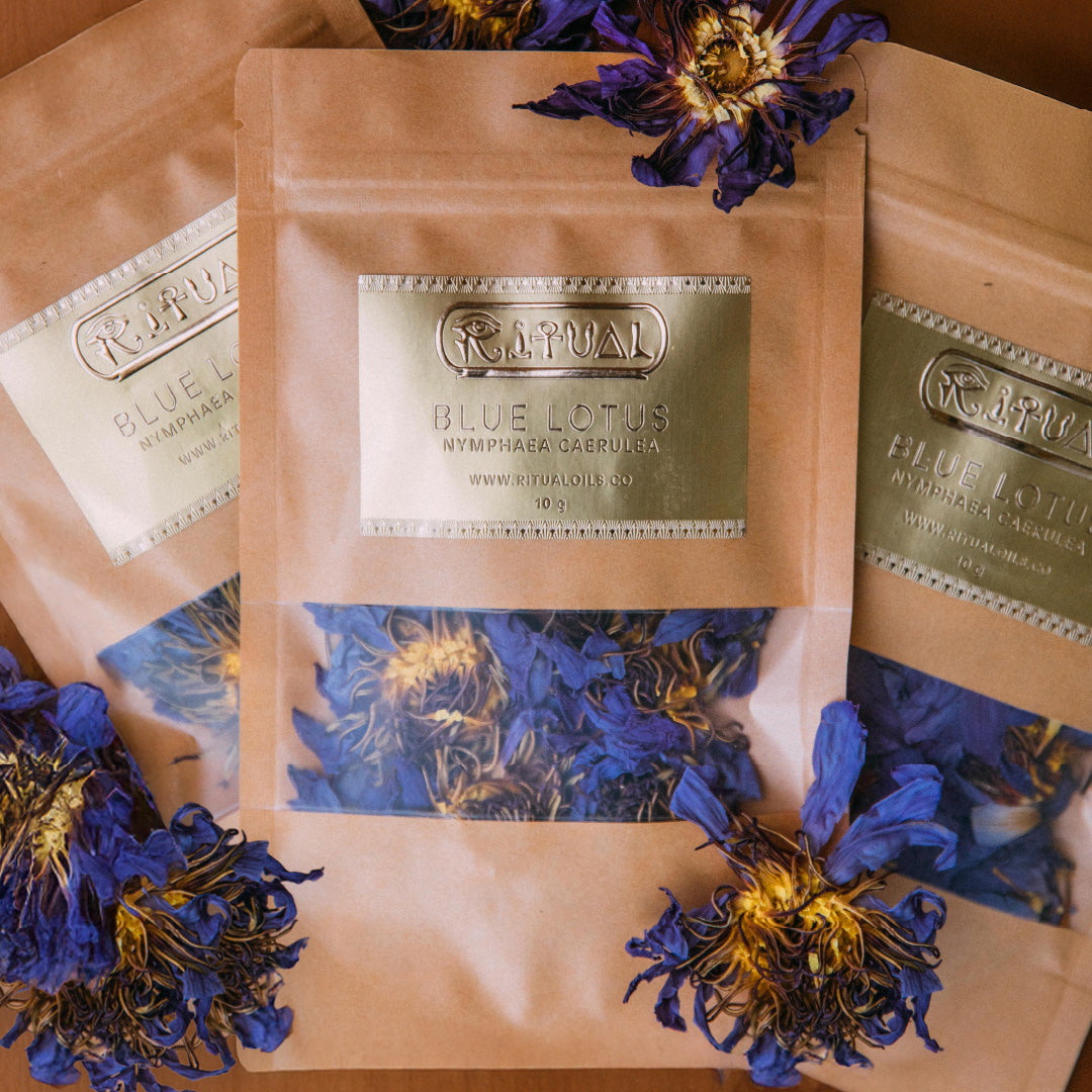 3 Packs of Blue Lotus Flowers - Save 11%